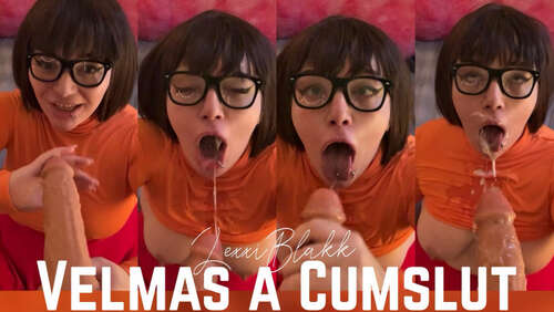 Lexxiblakk – Velmas a Secret Cum Slut 1080p - Cover