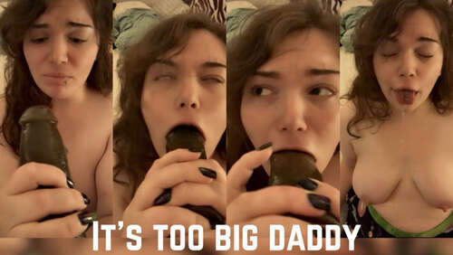 Lexxiblakk – Its Too Big Daddy BJ JOI 720p - Cover