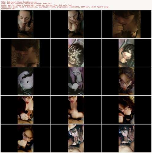 Lexxiblakk - Old Facial Video Compilation 1080p - Preview
