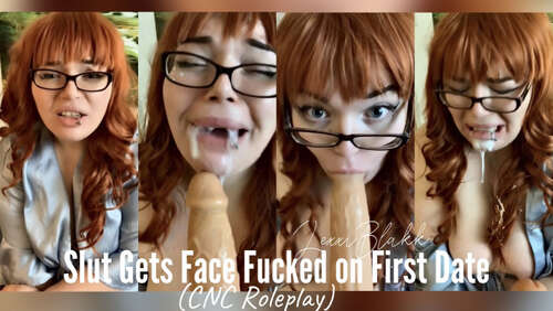 Lexxiblakk – Slut Gets Faced Fucked on the First Date 720p - Cover