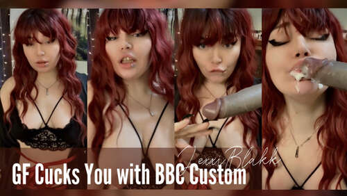 Lexxiblakk – GF Cucks You With BBC 720p - Cover