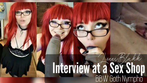 Lexxiblakk – Interview at a Sex Shop 720p - Cover