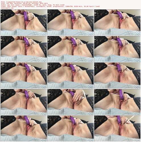 Lexxiblakk - I squirted twice in a row new talent 720p - Preview