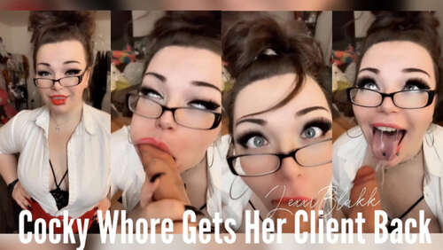 Lexxiblakk – Cocky Whore Gets Her Client Back 720p - Cover