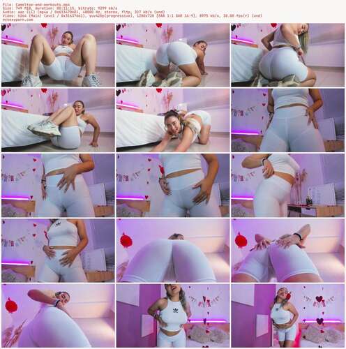 AndyModel - Cameltoe and workouts 720p - Preview
