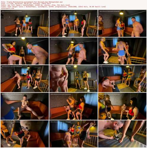 MahoganyQen - Triple Ballbusting punishment For Deviant Spy MahoganyQen 1080p - Preview