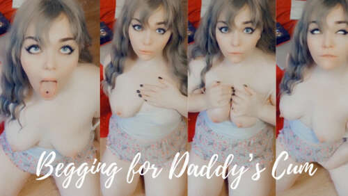 Lexxiblakk – Begging for Daddy s Cum 1276p - Cover