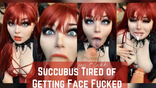 Lexxiblakk – Succubus Tired of Getting Face Fucked 1080p - Cover