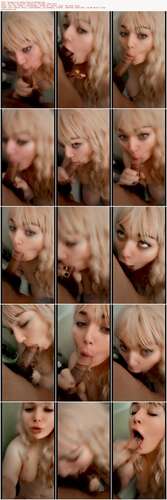 Lexxiblakk - Blonde Slut Sucks Cock in Shower 720p - Preview