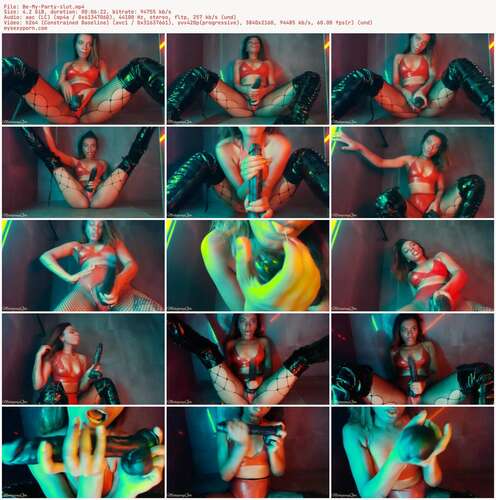 MahoganyQen - Be My Party slut 2160p - Preview