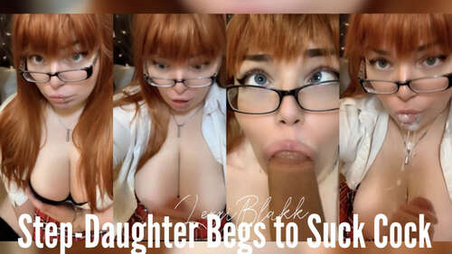 Lexxiblakk – Step Daughter Begs to Suck Cock 720p - Cover