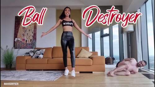 MahoganyQen – Bet On Ballbusting The Strongest Kicks MahoganyQen 1080p - Cover