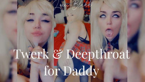 Lexxiblakk – BBW Twerk and Deepthroat for Daddy 1278p - Cover