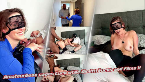 shadowdimitri – AmateurRosa cages Cuck while Dimitri Fucks and Films it 1080p - Cover