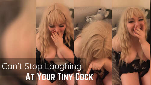 Lexxiblakk – Cant stop laughing at your Tiny Cock 720p - Cover