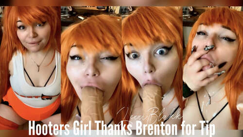 Lexxiblakk – Hooters Girl Thanks Brenton for Tip 720p - Cover