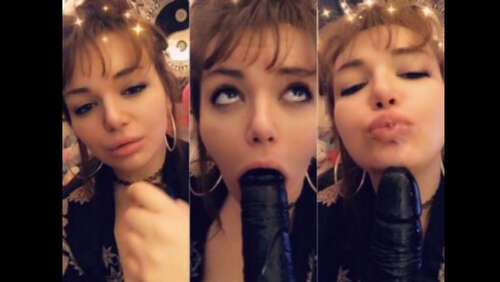 Lexxiblakk – Deepthroat JOI on a BBC 1080p - Cover