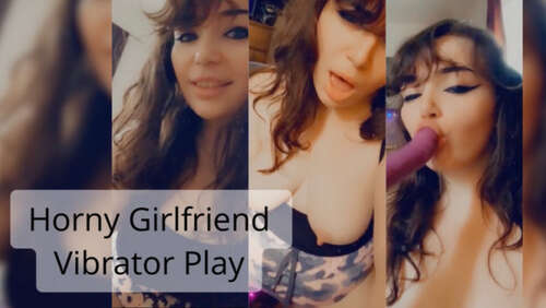 Lexxiblakk – Horny Gf Rides Vibrator 1280p - Cover