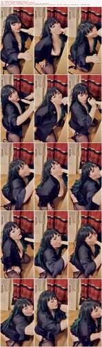 Lexxiblakk - Sloppy Dildo Suck and Spit Facial 1278p - Preview