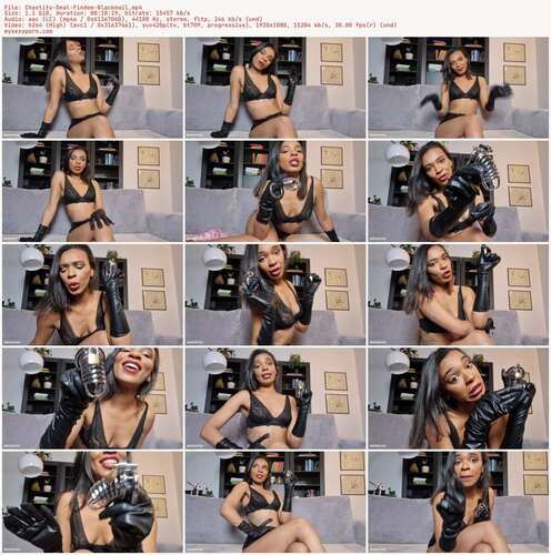MahoganyQen - Chastity Deal Findom Blackmail 1080p - Preview