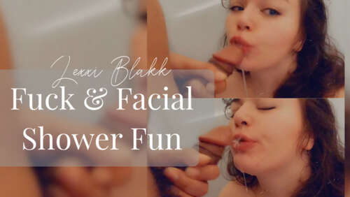 Lexxiblakk – Fuck and Facial Shower Fun 646p - Cover