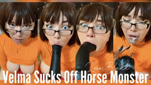 Lexxiblakk – Velma Sucks Off Horse Monster 720p - Cover