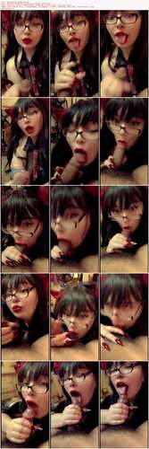 Lexxiblakk - School Girl Nekko BJ 720p - Preview