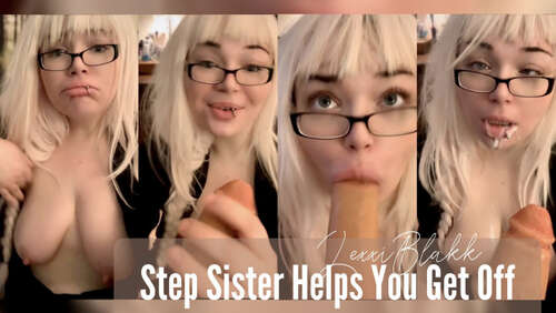 Lexxiblakk – Step Sister Helps You Get Off 1080p - Cover