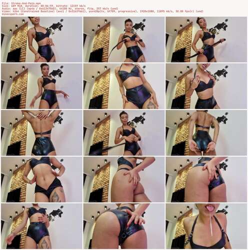 MahoganyQen - Stroke And Pain 1080p - Preview