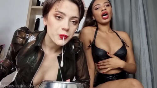 MahoganyQen – Losers eat spits for dinner MahoganyQen 1080p - Cover