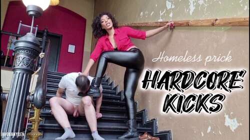 MahoganyQen – Hardcore Kicks For Homeless Prick MahoganyQen 1080p - Cover