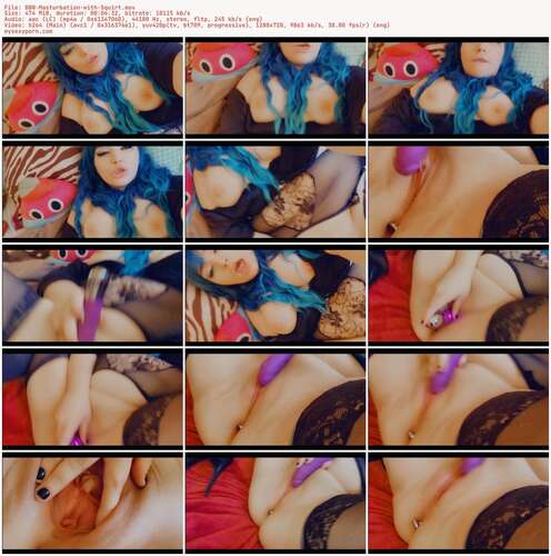 Lexxiblakk - BBW Masturbation with Squirt 720p - Preview