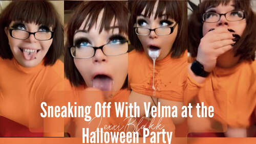 Lexxiblakk – Sneaking Off with Velma at the Halloween Party 720p - Cover