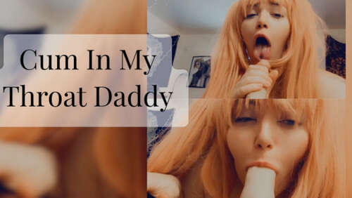 Lexxiblakk – Cum in my throat Daddy 720p - Cover
