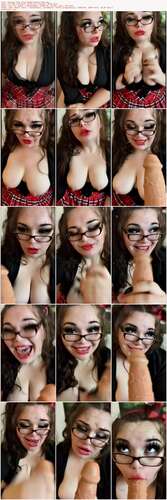 Lexxiblakk - Blowjob from a Fat Bimbo School Slut 720p - Preview