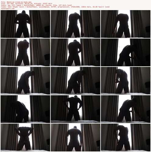 shadowdimitri - Watch me cream my body 1080p - Preview