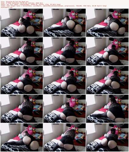 Lexxiblakk - Throwing My Fat Ass Back 480p - Preview