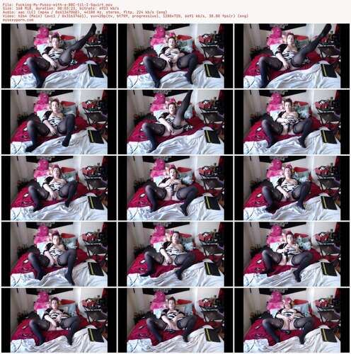 Lexxiblakk - Fucking My Pussy with a BBC til I Squirt 720p - Preview