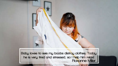 RoxanneMiller – Lover relaxes when I blow buttons 2160p - Cover