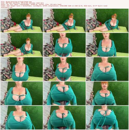 RoxanneMiller - Rough bouncing of huge boobs 1080p - Preview