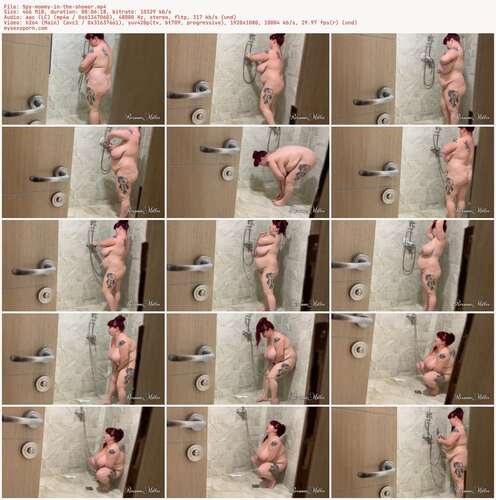 RoxanneMiller - Spy mommy in the shower 1080p - Preview
