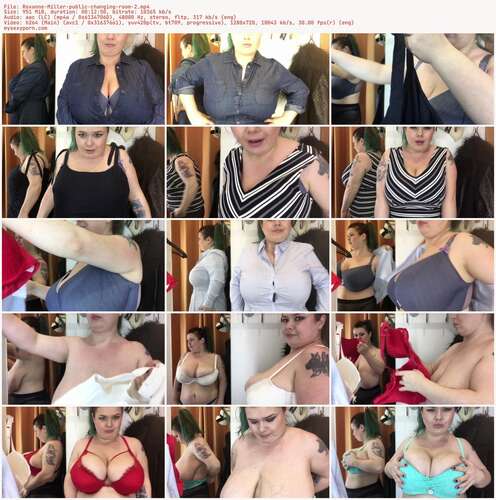 RoxanneMiller - Roxanne Miller public changing room 2 720p - Preview
