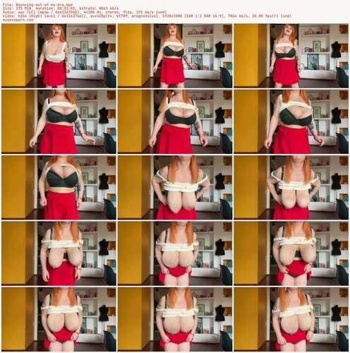 RoxanneMiller - Bouncing out of my bra 1080p - Preview