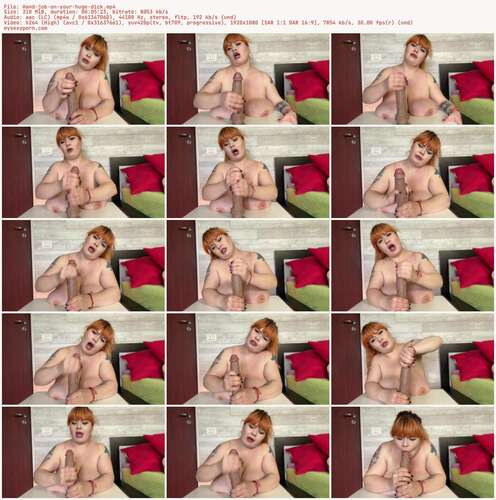 RoxanneMiller - Hand job on your huge dick 1080p - Preview