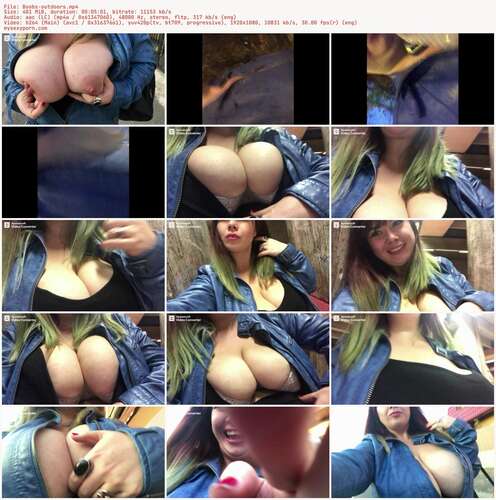 RoxanneMiller - Boobs outdoors 1080p - Preview