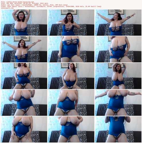 RoxanneMiller - Little dress boobs bouncing 1080p - Preview