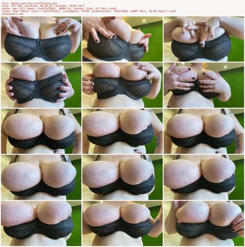 RoxanneMiller - Owned Lace bra overflowing 1080p - Preview