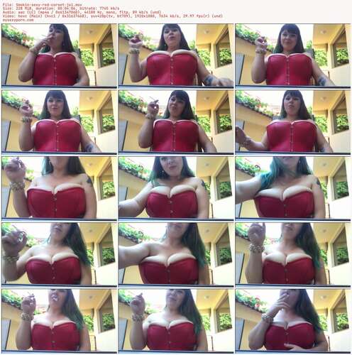 RoxanneMiller - Smokin sexy red corset joi 1080p - Preview