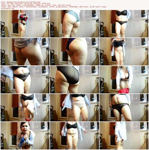 RoxanneMiller - Change lace knickers ass worship 1080p - Preview