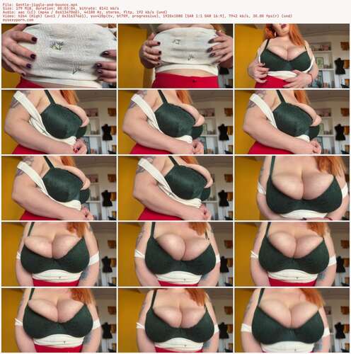 RoxanneMiller - Gentle jiggle and bounce 1080p - Preview